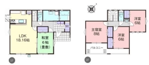 いろどりアイタウン富里市根子名　1号棟